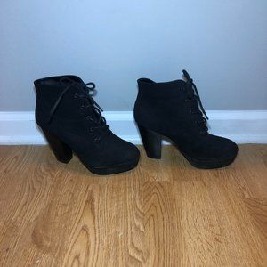 Black Heel Booties